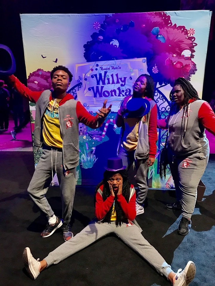 The SEED Falcon Theatre in their matching gear