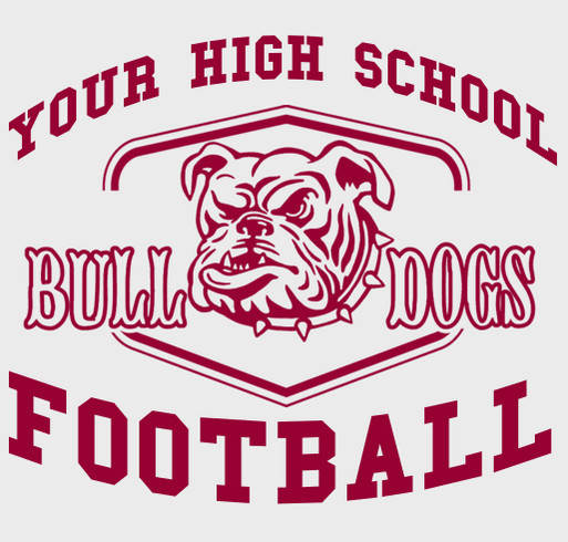 HS Football design idea