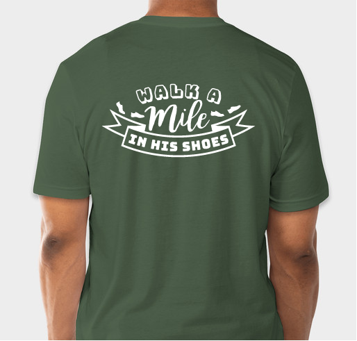 Miles Cerebral Palsy Awareness Merchandise Fundraiser - unisex shirt design - back