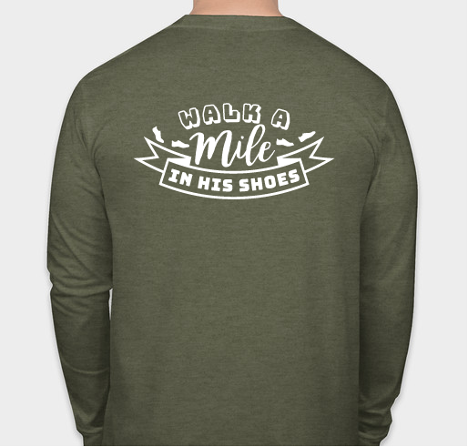 Miles Cerebral Palsy Awareness Merchandise Fundraiser - unisex shirt design - back