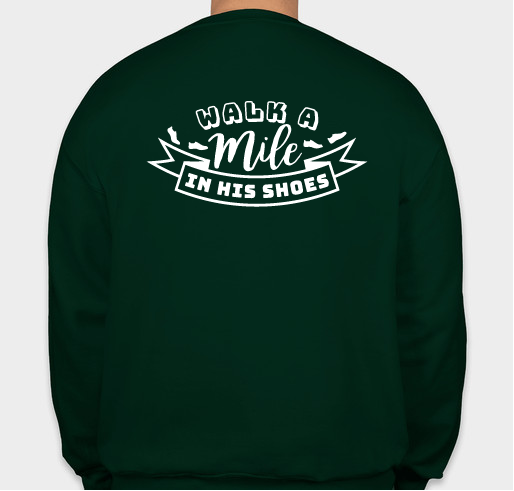 Miles Cerebral Palsy Awareness Merchandise Fundraiser - unisex shirt design - back