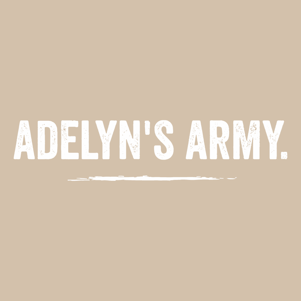 Adelyn’s Army shirt design - zoomed