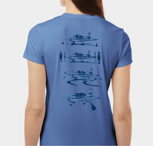 Baraboo Conference 2026 Blue Sun shirts in support of the GOPA Maintenance Scholarship Fund Fundraiser - unisex shirt design - back