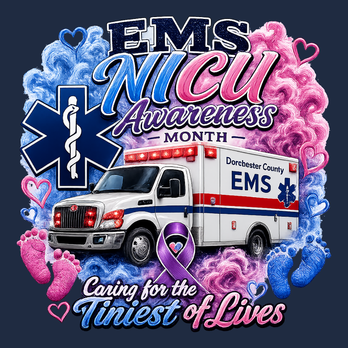 NICU Awareness Month EMS Shirts shirt design - zoomed