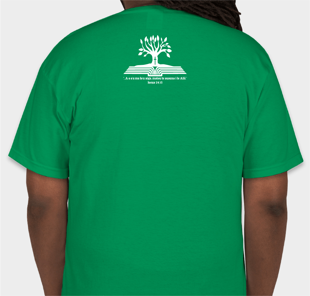 Sunia & Fa'ate'a Family Reunion 2026 Fundraiser - unisex shirt design - back