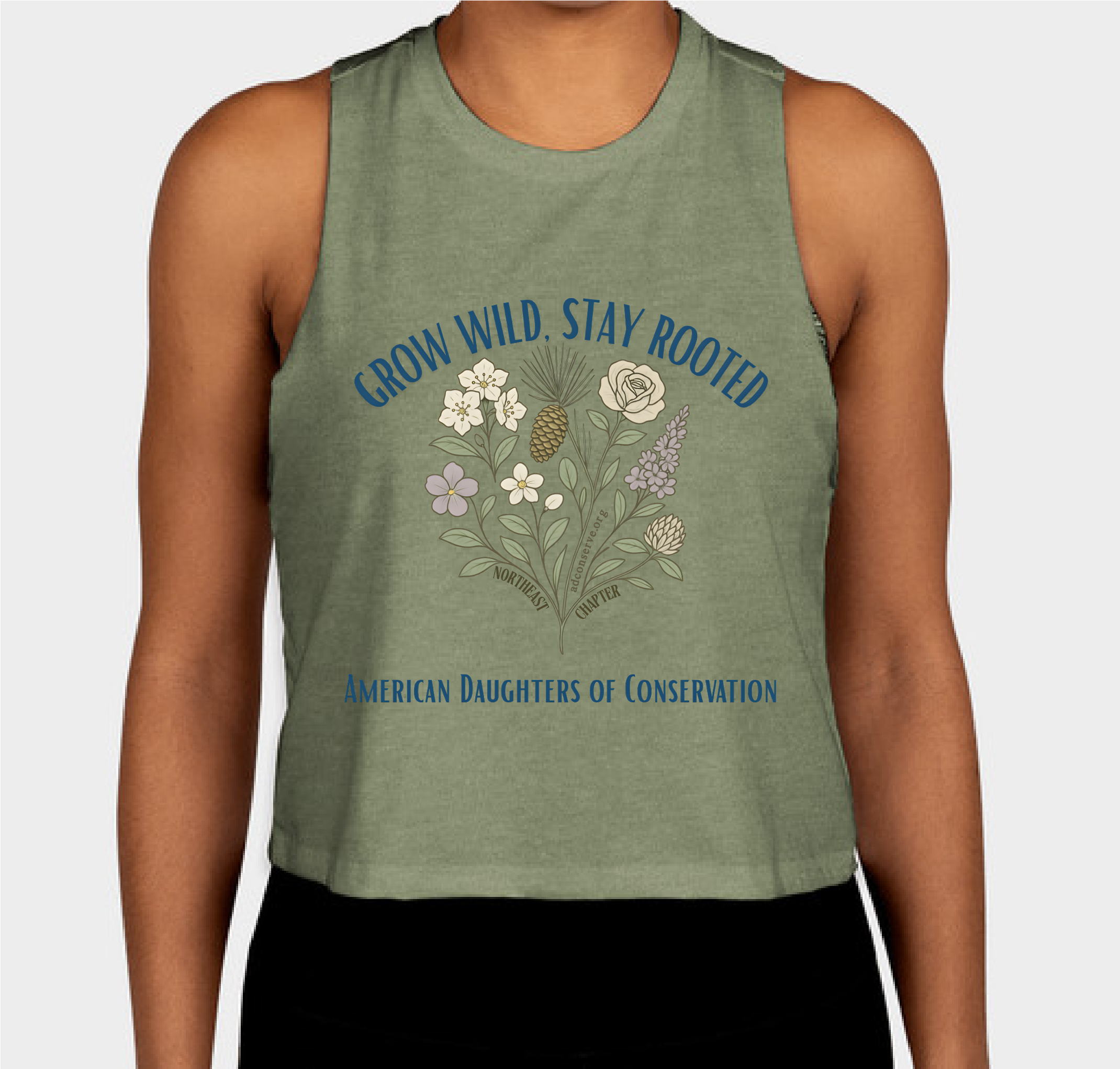 Bella + Canvas Women's Racerback Crop Tank Top