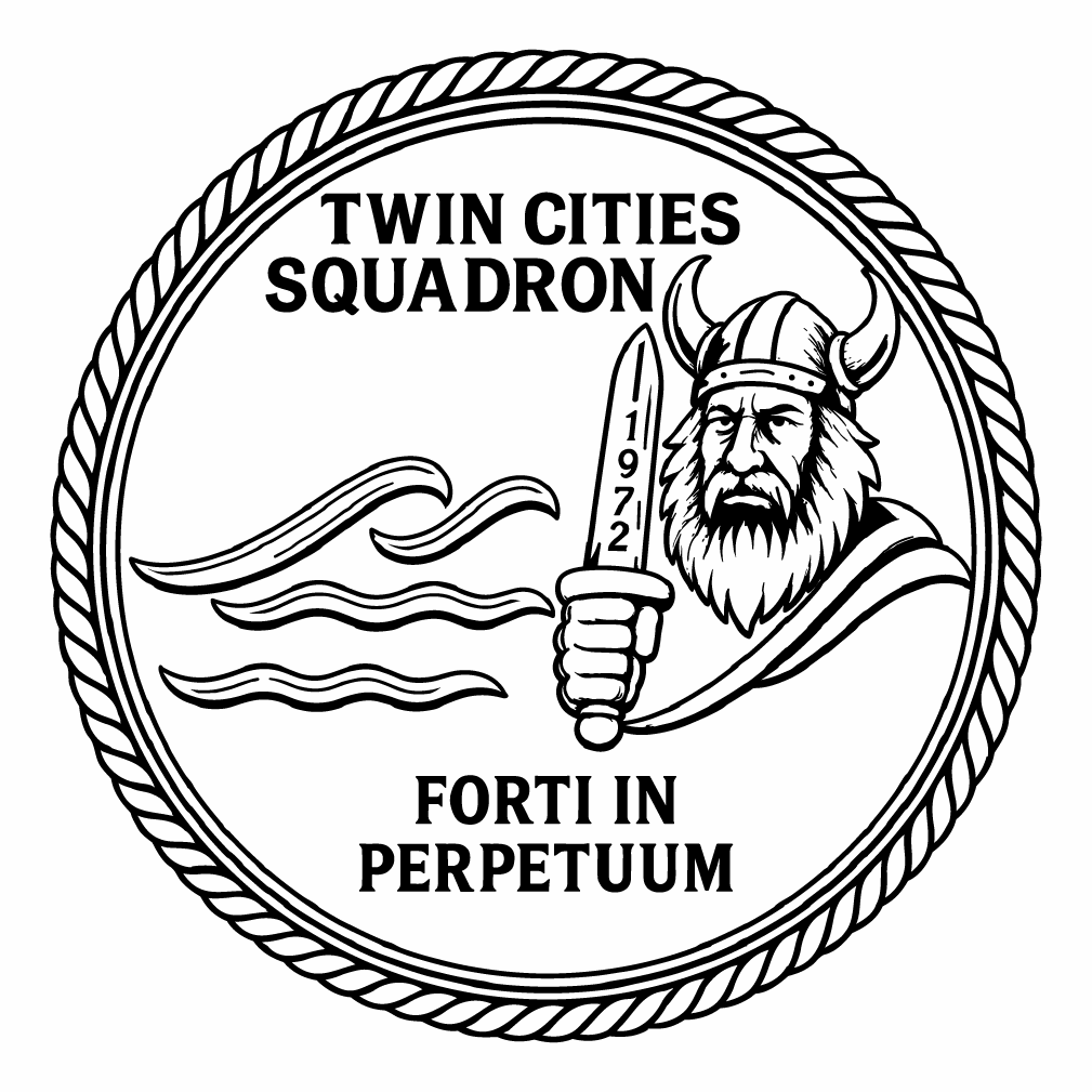 Twin Cities Squadron Sea Cadets Limited Edition VIKING Mug shirt design - zoomed