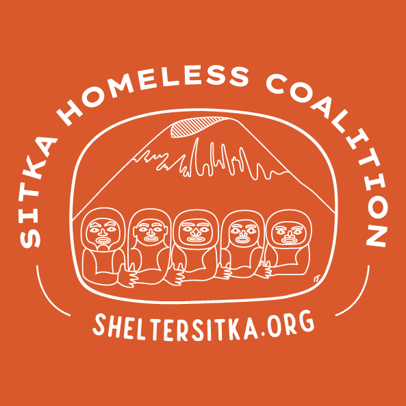 Sitka Homeless Coalition shirt design - zoomed