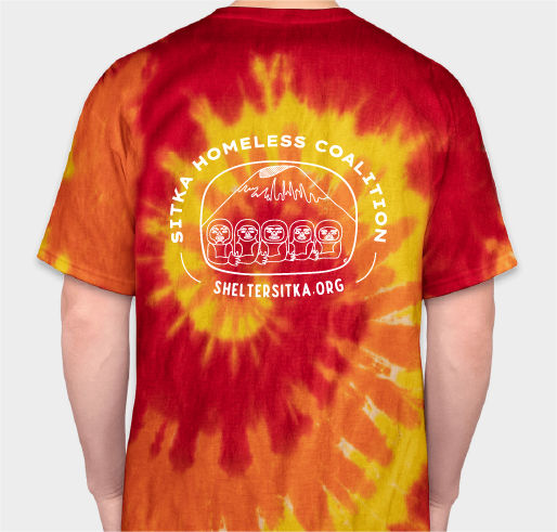 Sitka Homeless Coalition Fundraiser - unisex shirt design - back