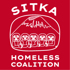 Sitka Homeless Coalition shirt design - zoomed