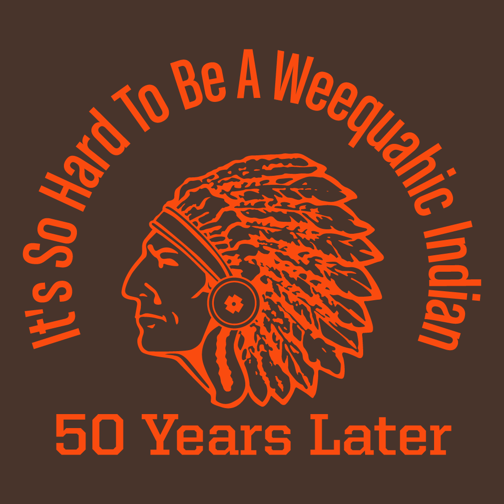 Weequahic HS Class of 1976 50 Year Tee Shirt shirt design - zoomed