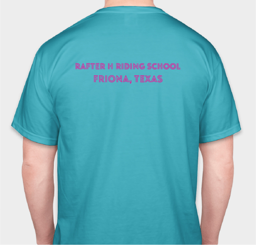Help Rafter H Riding School Launch! Fundraiser - unisex shirt design - back