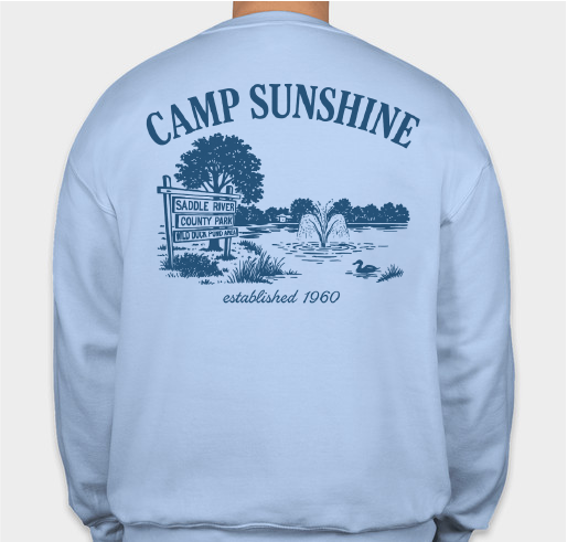 Camp Sunshine Sweatshirt Sale Fundraiser - unisex shirt design - back