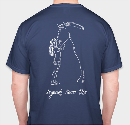 Big John Memorial Shirt Fundraiser - unisex shirt design - back