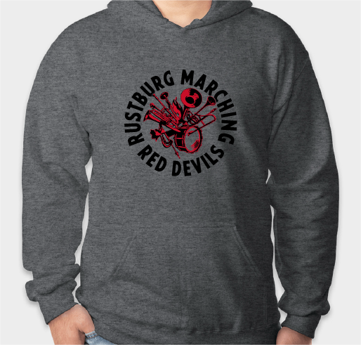 Rustburg Marching Band Apparel Fundraiser - unisex shirt design - front