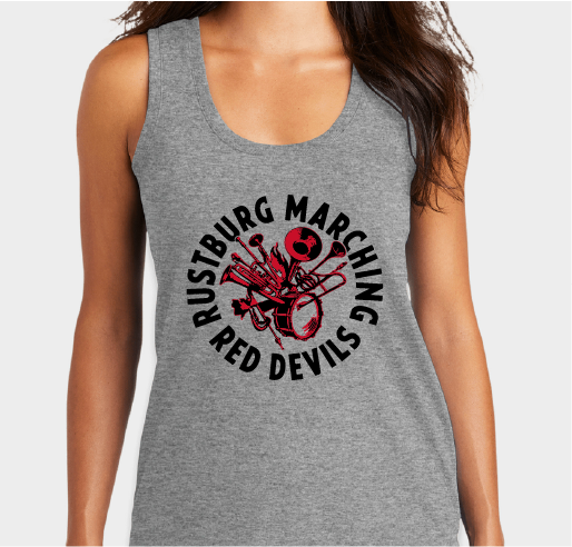 Rustburg Marching Band Apparel Fundraiser - unisex shirt design - front