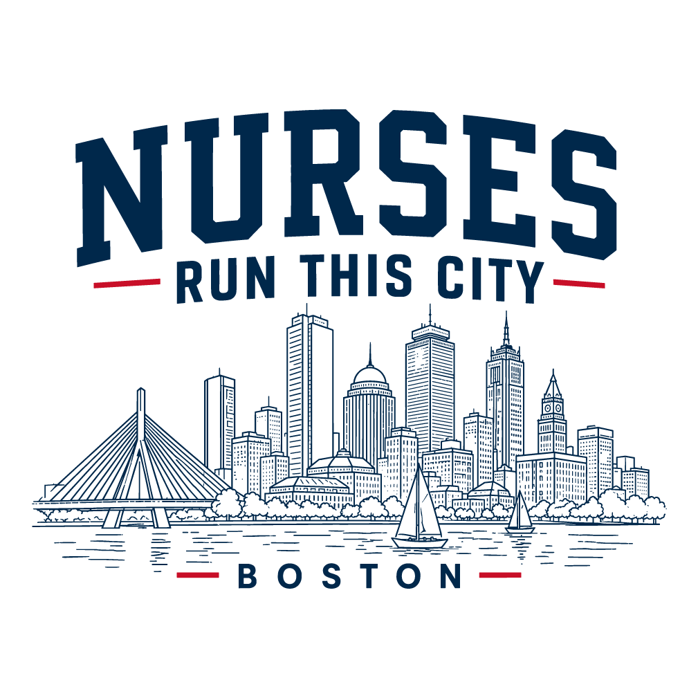 Falmouth Road Race Fundraiser shirt design - zoomed