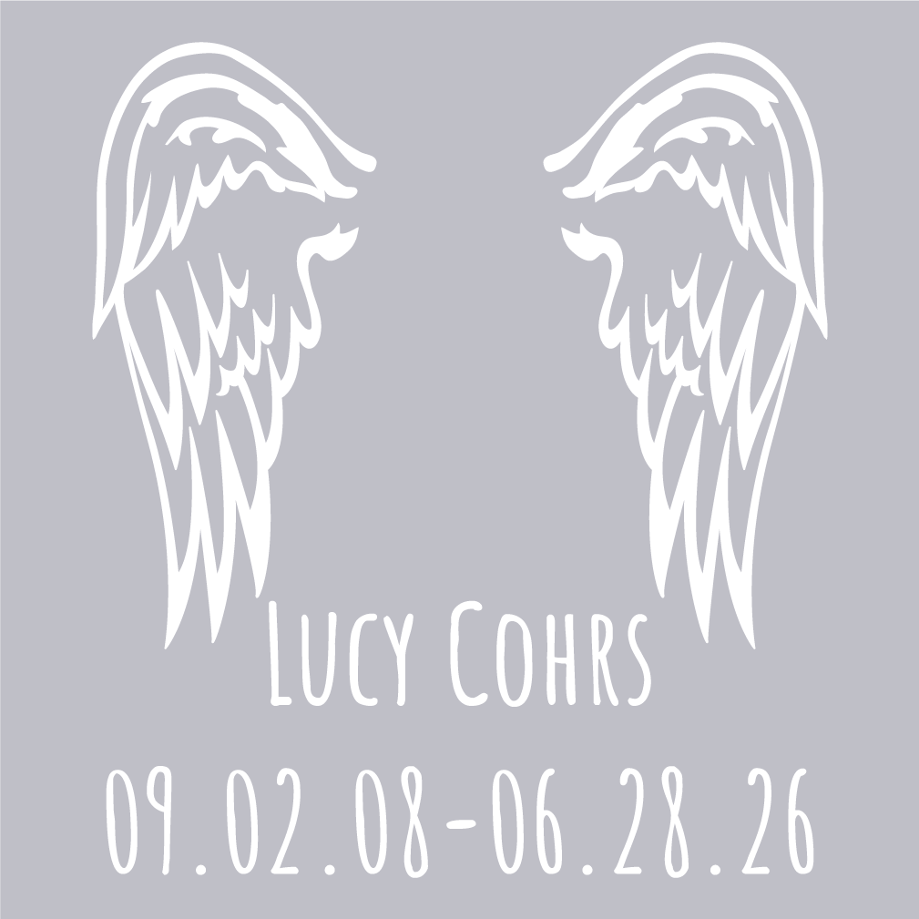 Lucy Cohrs shirt design - zoomed