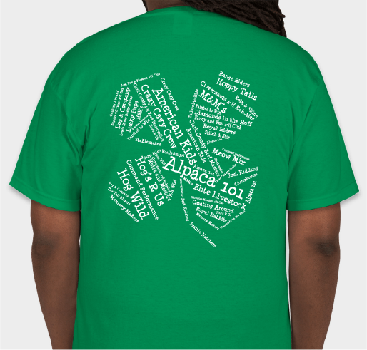 2026 Clark County 4-H Fundraiser Fundraiser - unisex shirt design - back