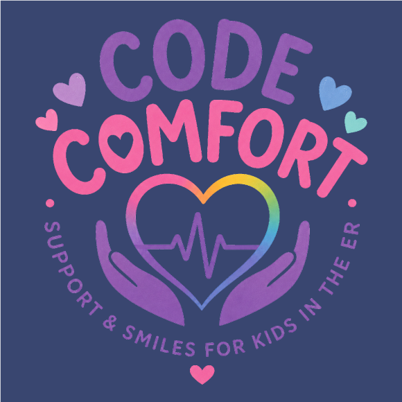 Code Comfort shirt design - zoomed