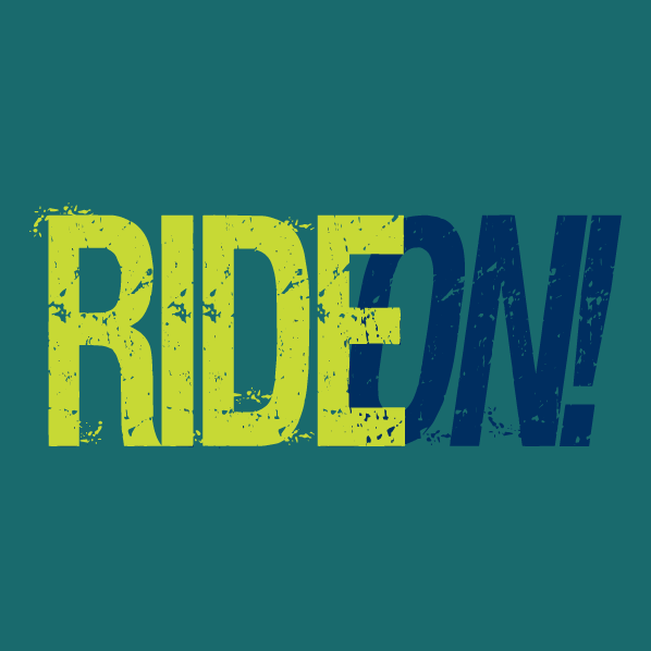 Ride On! shirt design - zoomed