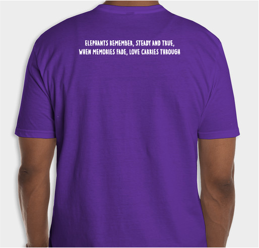 Glen R Conrad Swimming Invitational for Dementia related diseases Fundraiser - unisex shirt design - back