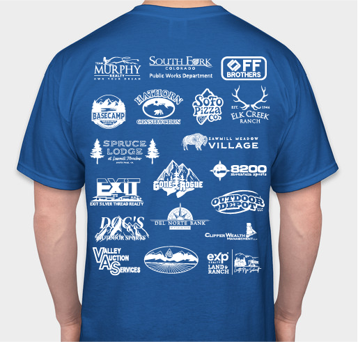 Support South Fork Fire Rescue Fundraiser - unisex shirt design - back