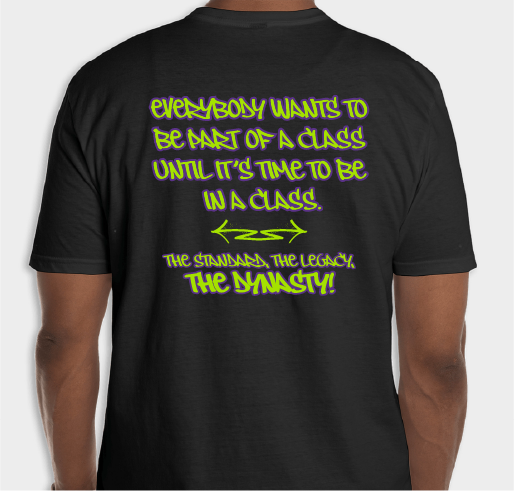 Unified Classes Initiative: The Dynasty 2023 Fundraiser - unisex shirt design - back
