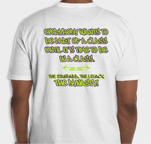 Unified Classes Initiative: The Dynasty 2023 Fundraiser - unisex shirt design - back
