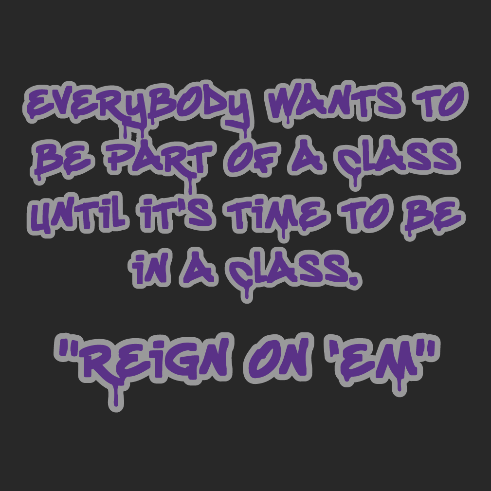 Unified Classes Initiative: Reign Supreme 2028 shirt design - zoomed