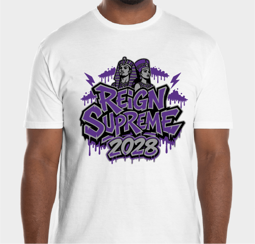 Unified Classes Initiative: Reign Supreme 2028 Fundraiser - unisex shirt design - front