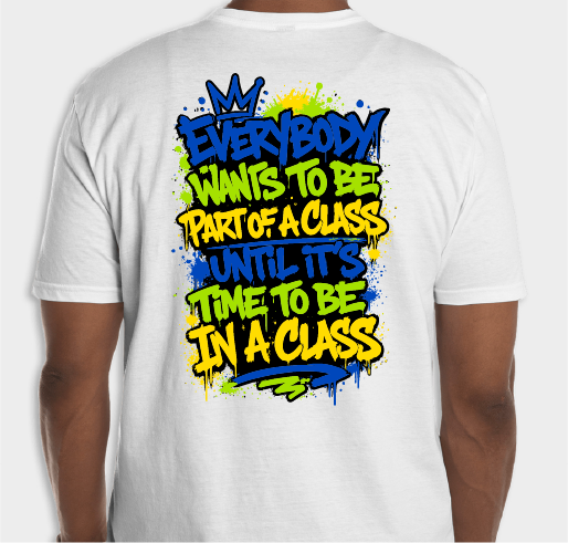 Unified Classes Initiative: The Chosen Elite 2025 Fundraiser - unisex shirt design - back