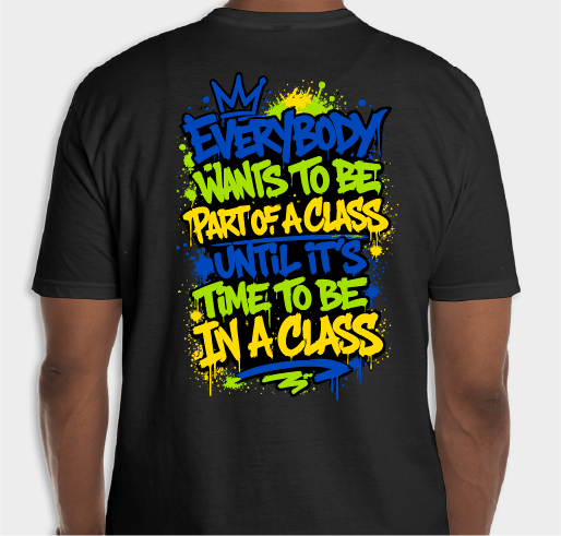 Unified Classes Initiative: The Chosen Elite 2025 Fundraiser - unisex shirt design - back
