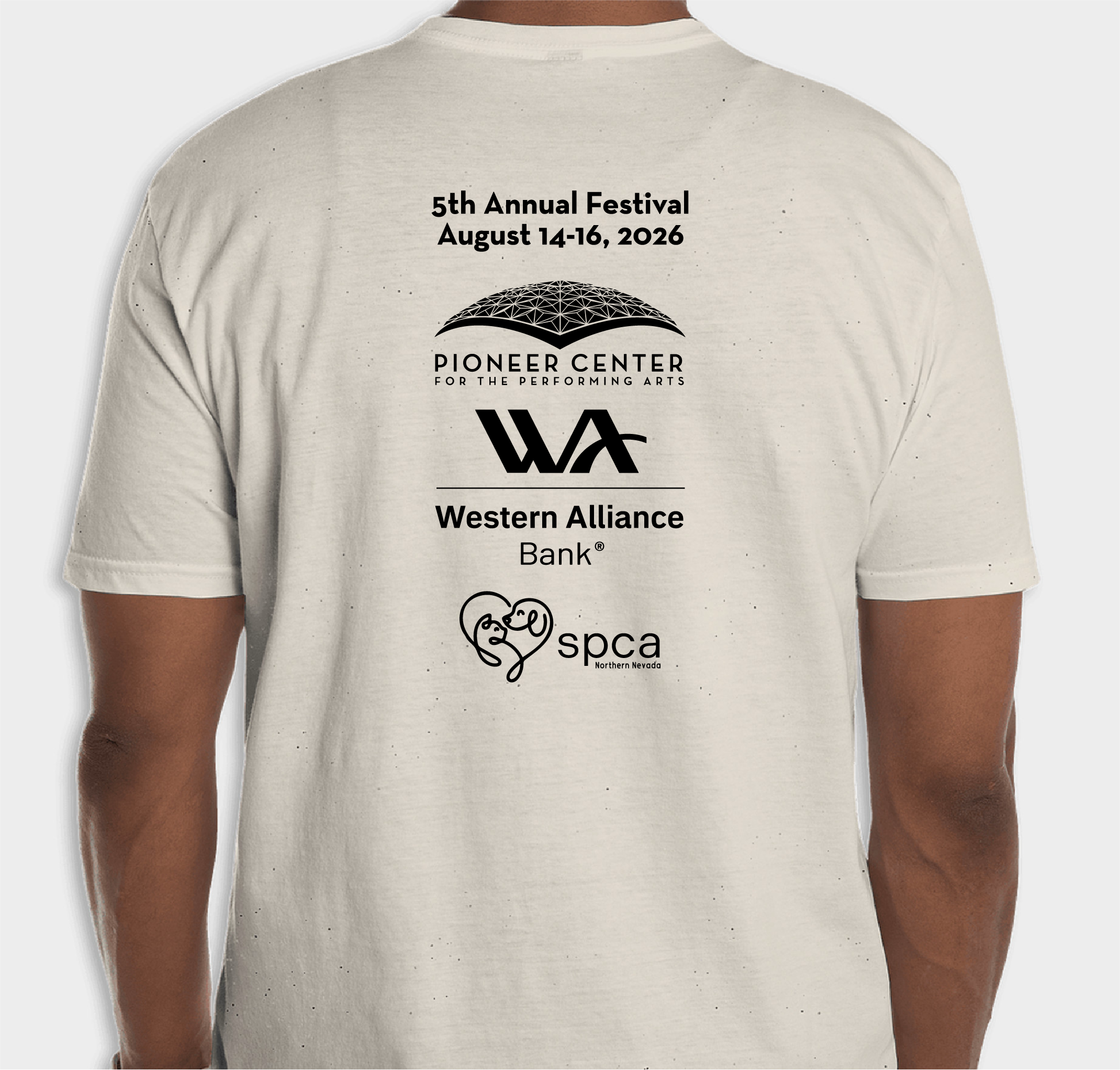 Dog Days of Summer Dance Festival Fundraiser - unisex shirt design - back
