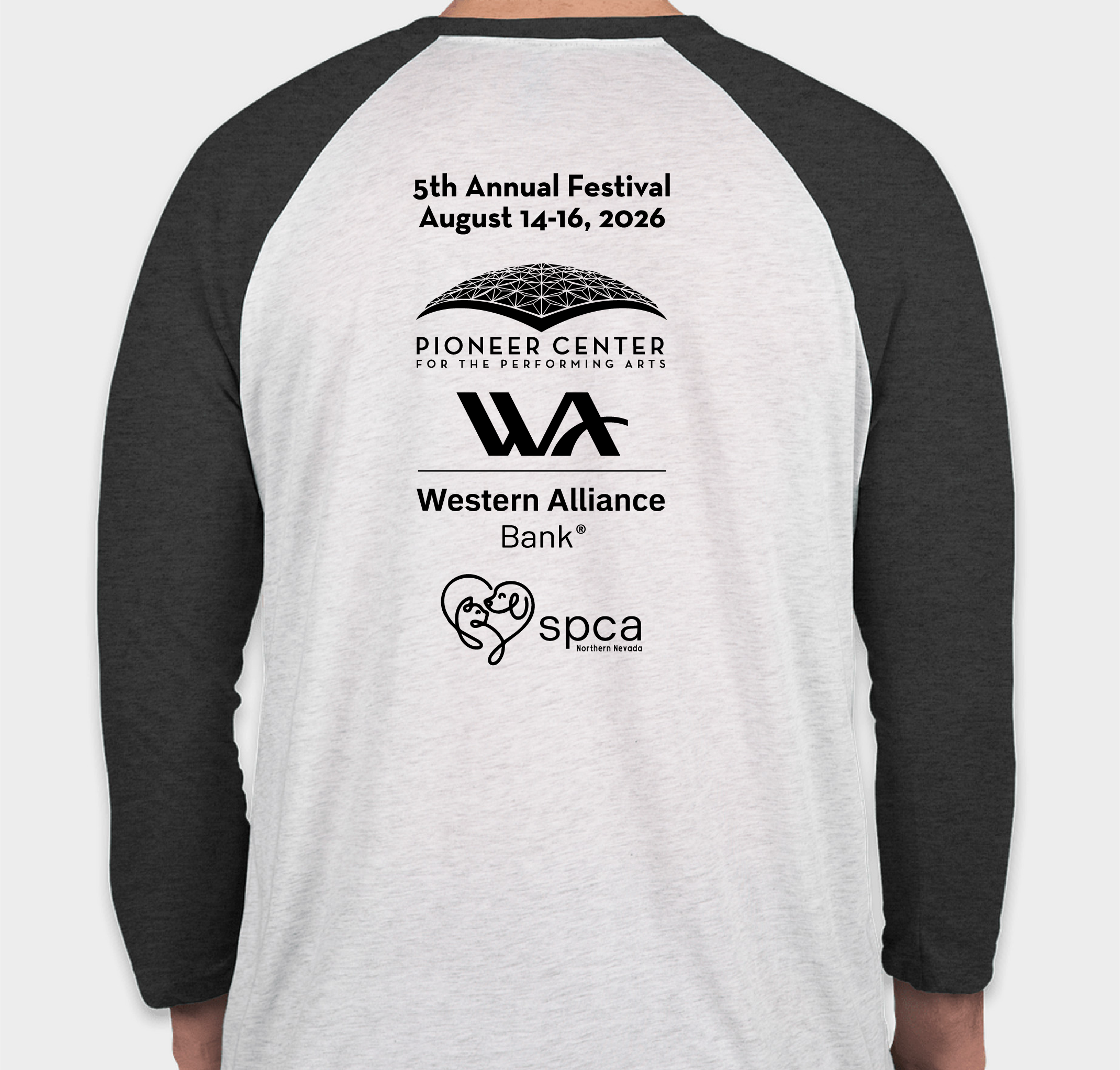 Dog Days of Summer Dance Festival Fundraiser - unisex shirt design - back