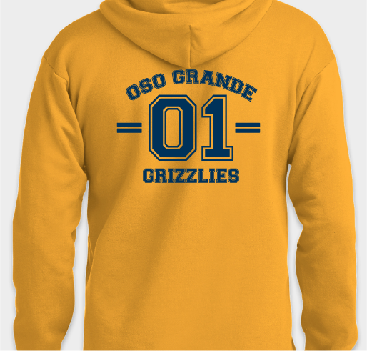 Oso Grande Spirit Wear Fundraiser - unisex shirt design - back
