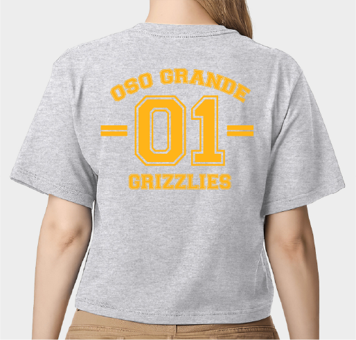 Oso Grande Spirit Wear Fundraiser - unisex shirt design - back