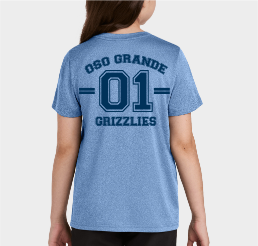 Oso Grande Spirit Wear Fundraiser - unisex shirt design - back