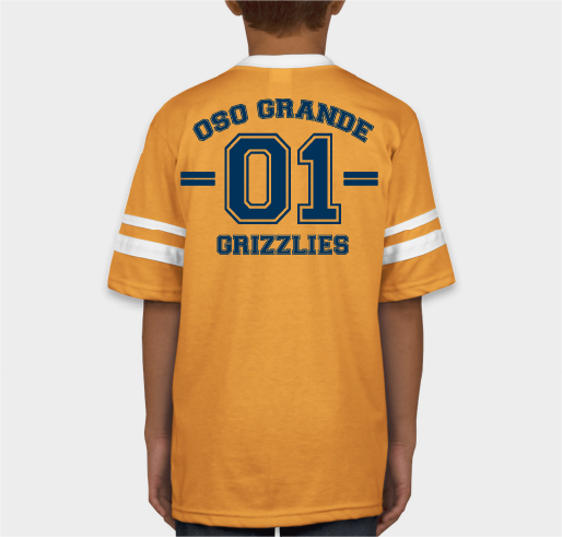Oso Grande Spirit Wear Fundraiser - unisex shirt design - back