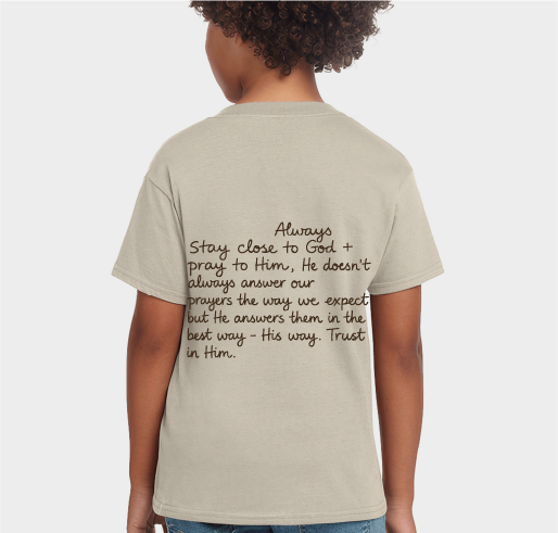Love, Jackie Fundraiser - unisex shirt design - back