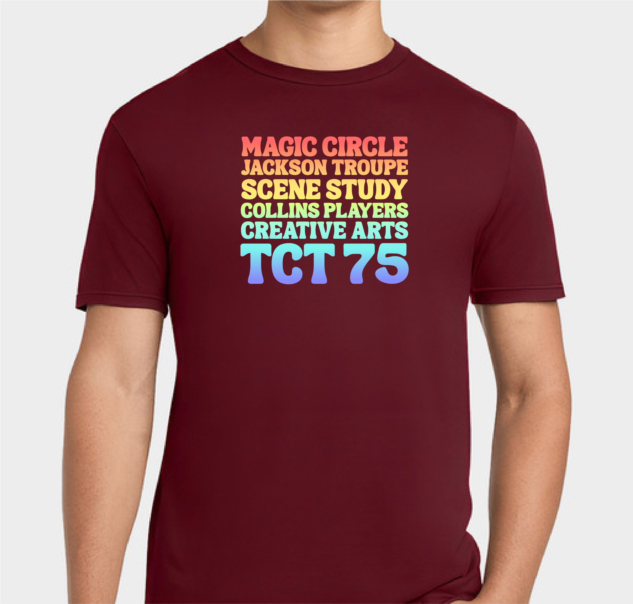 TCT 75th Anniversary Scholarship Fundraiser Fundraiser - unisex shirt design - front