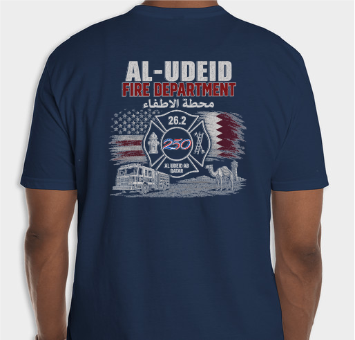 FFA Fundraiser 26.2 Fundraiser - unisex shirt design - back