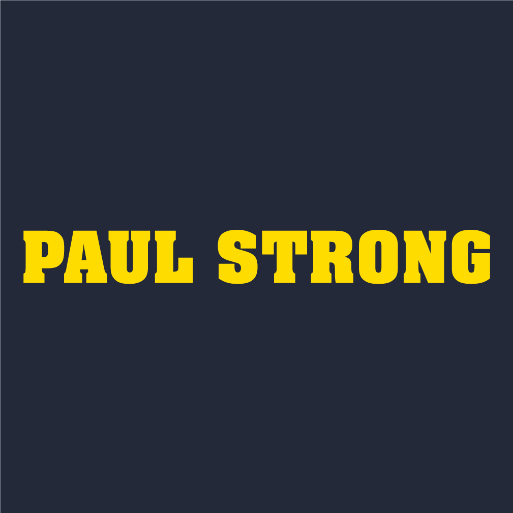 Help Us Support Paul shirt design - zoomed