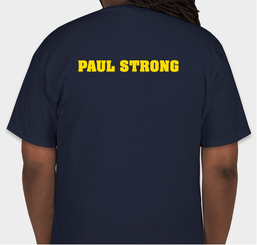 Help Us Support Paul Fundraiser - unisex shirt design - back
