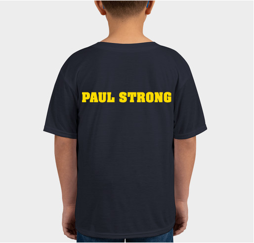 Help Us Support Paul Fundraiser - unisex shirt design - back