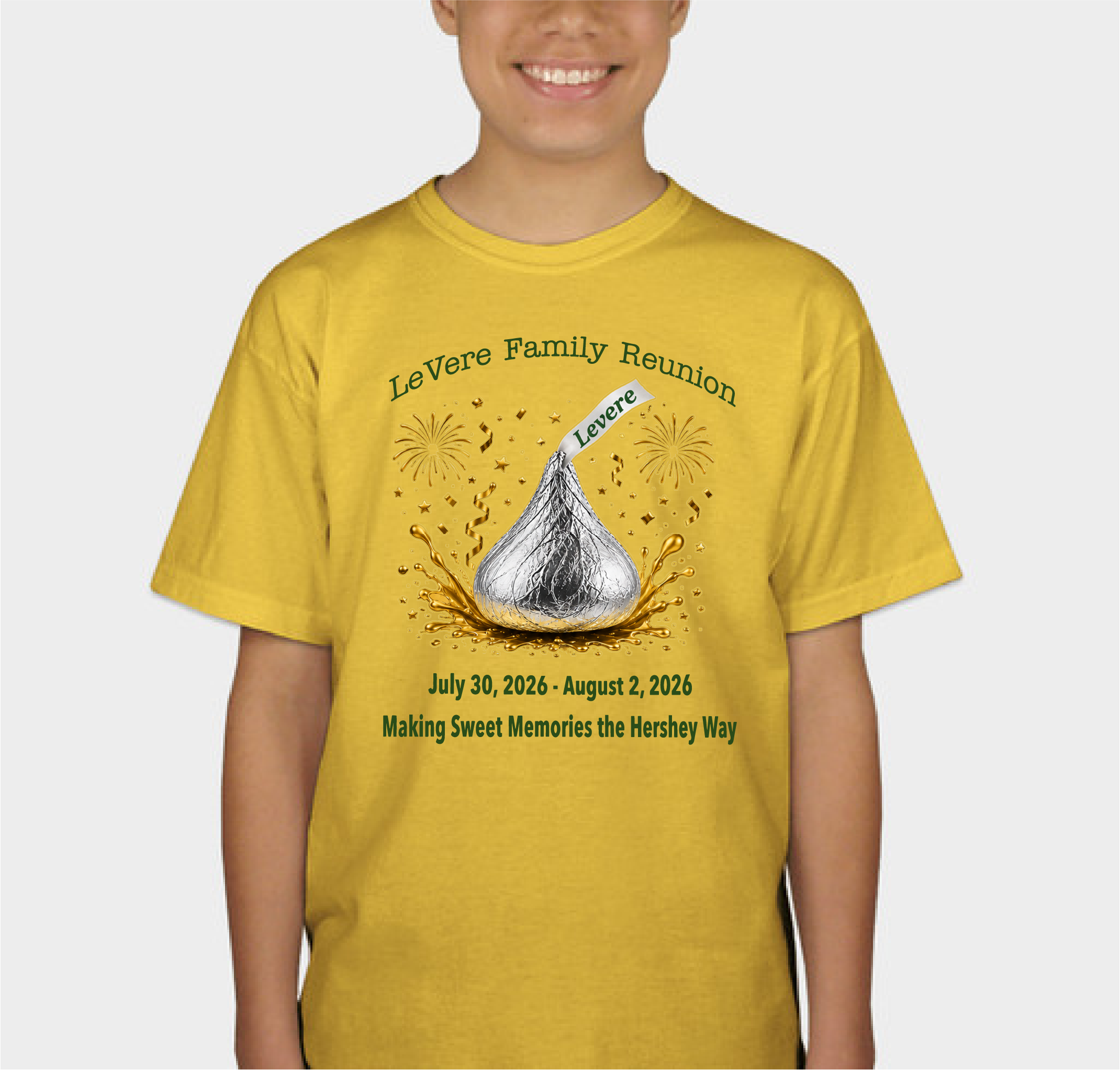 LeVere Women's Family Reunion Fundraiser - unisex shirt design - front