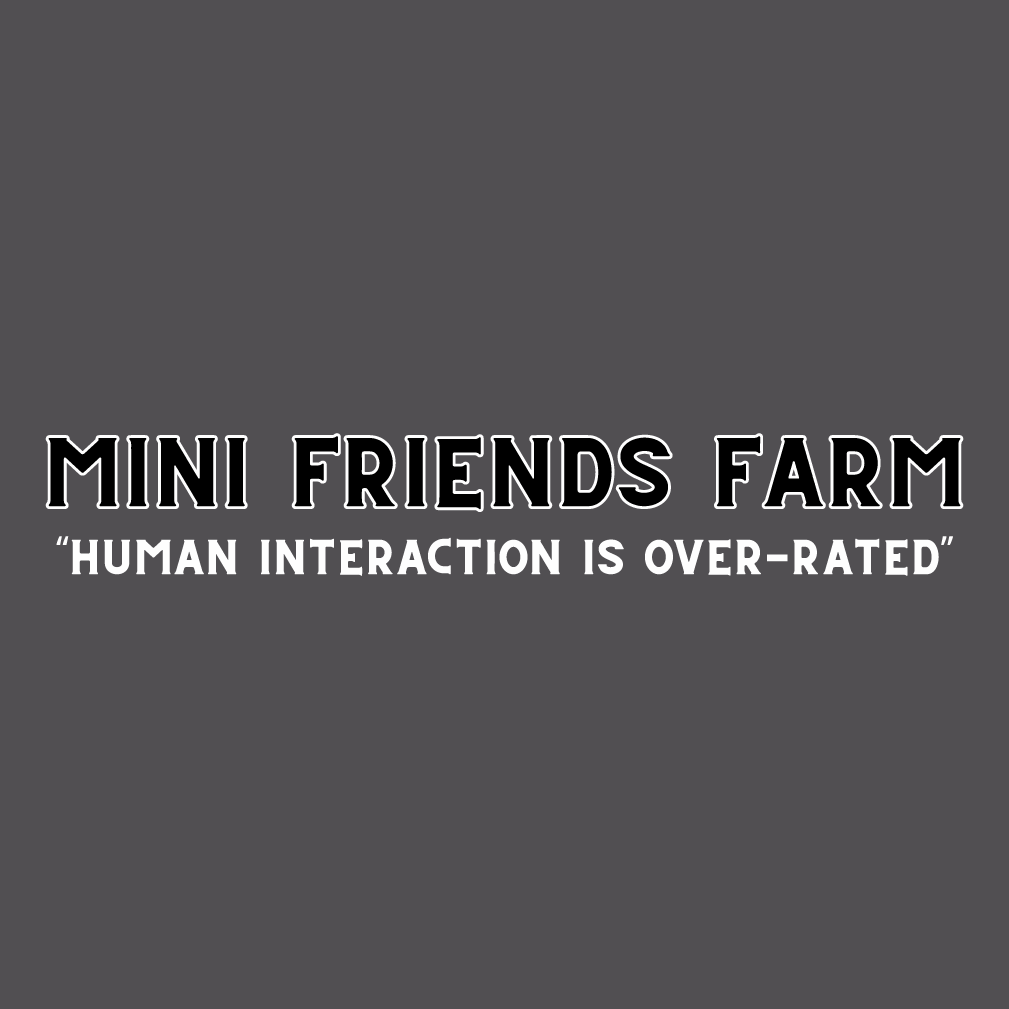 A mini farm making a difference in the community shirt design - zoomed