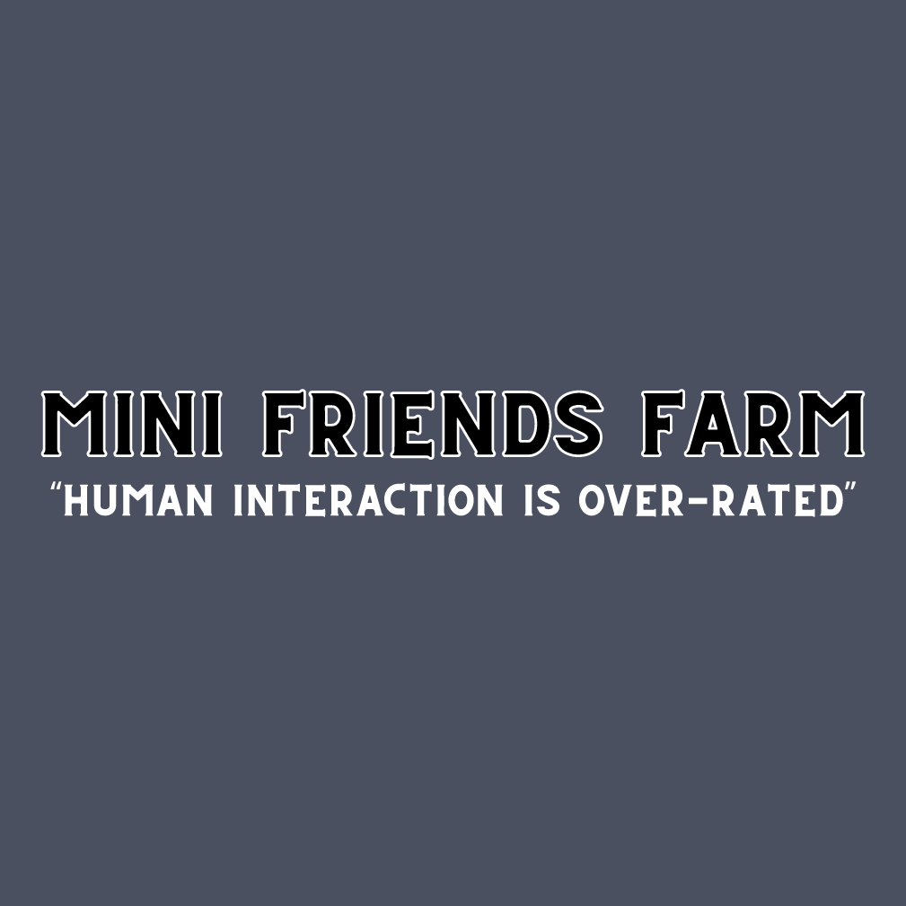 A mini farm making a difference in the community shirt design - zoomed