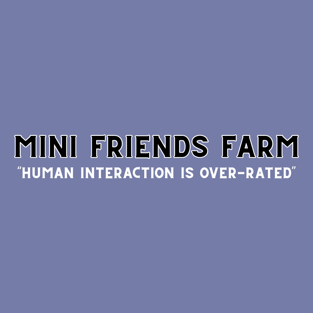 A mini farm making a difference in the community shirt design - zoomed