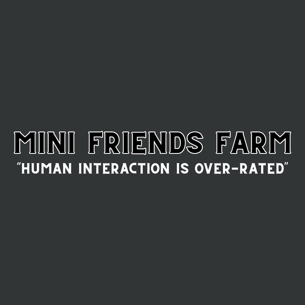 A mini farm making a difference in the community shirt design - zoomed